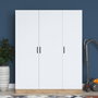 Hanah Home Armario BA105 - 2412 Nogal y Blanco